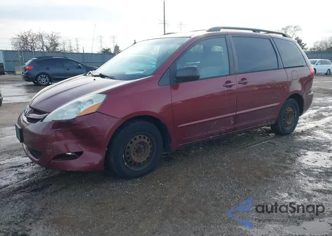 2006 Toyota Sienna Le из США, поврежденный, VIN 5TDZA23C56S557448
